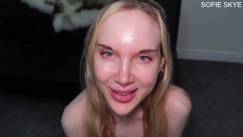 Sofie Skye: قبلات وفرك كس لقضيب صغير - Sph إنكار كوك - صوفي سكاي