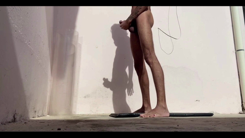 arabeputo: Esticando-se na manhã animada.