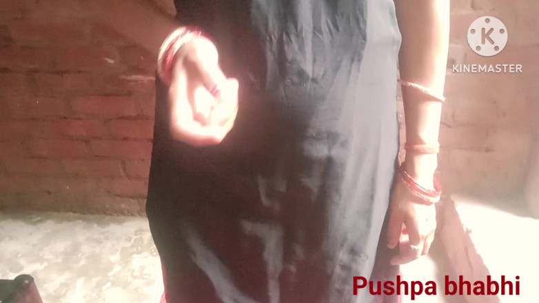 Ruchi devi: Genuine, Young, Virgin Indian Girl Squeezing Her Breasts and Fingering...