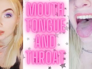 Monica Nylon: मुँह, जीभ और गला