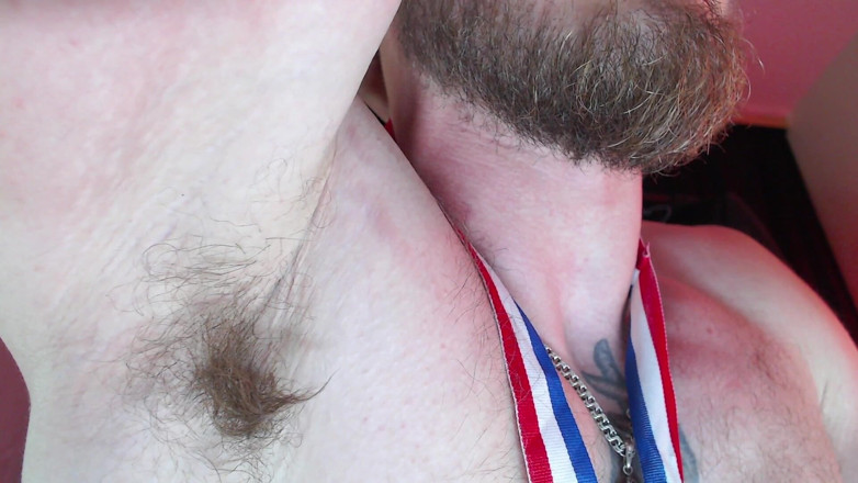 Hunky time: Domination with Hairy Armpits and Pubic