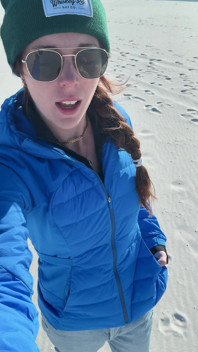 Wandelen op het strand vraagt om een snel orgasme!
