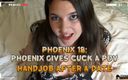 Homemade Cuckolding: Phoenix: Phoenix le da a cornudo en primer plano - paja