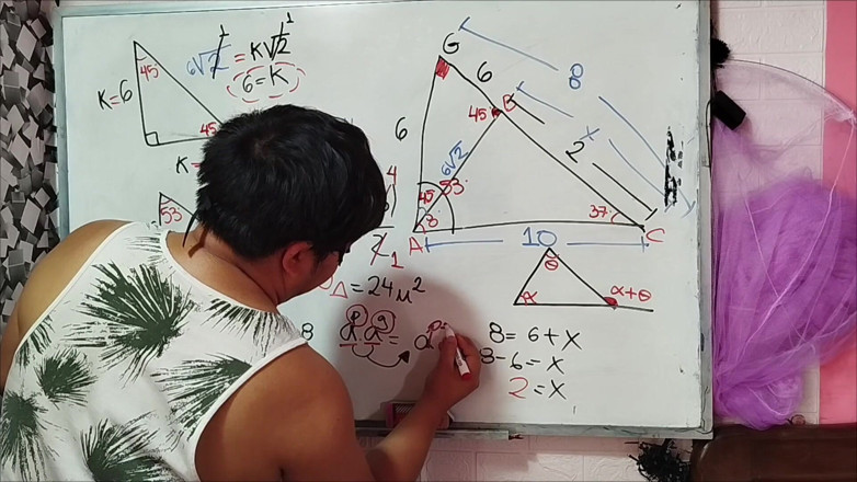 Rosaroja: 14 Trigonometry: Olympics Problem - Notable Triangles