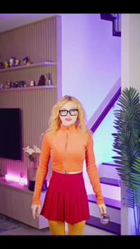 Perfect Time for This Cosplay