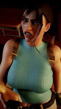 Classic Lara Croft Standing Missionary | Parodi Tomb Raider
