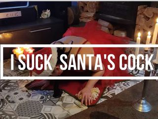 Fuck me like you hate me: I suck Santas cock