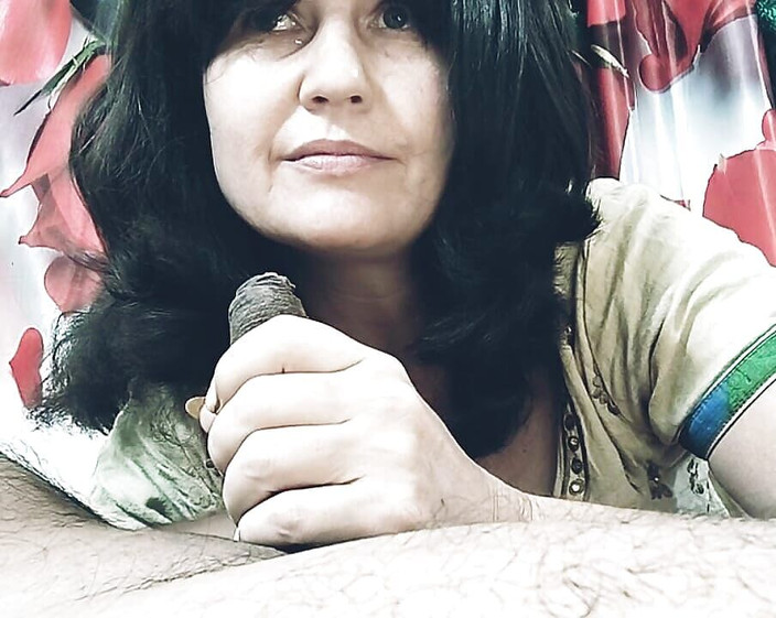 Bolly Karma: Young and natural slut wife takes on Big Black Cock