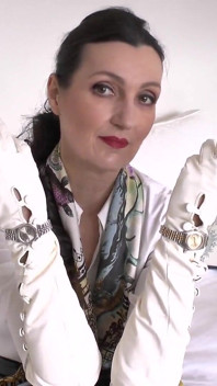 Various Luxury Watches and Long White Leather Gloves, JOI, Lady Victoria Valente