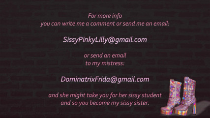 Sissy Pinky Lilly: Sissypinkylilly - maricas sem parar 24/7