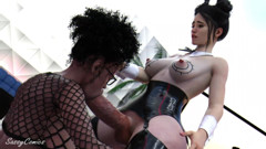 Trans Stripper Anal Fuck Big Ass Bbl Ebony African in Night Club - Sassycomics.mp4