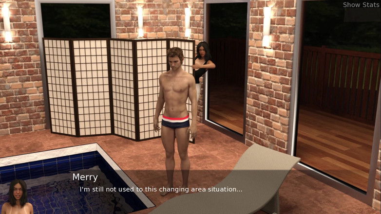 Porny Games: Progetto hot wife - la tettona impara a nuotare (29)