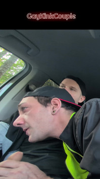 Cum Stained Shirt 3 Risky Car Fun