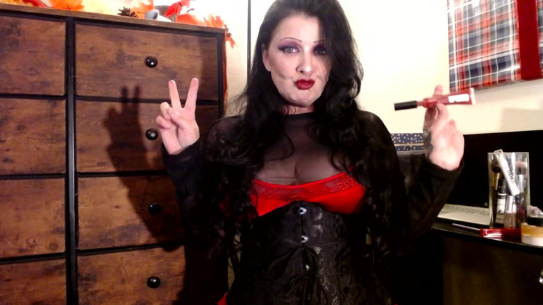 Abby Anna: Bibir tebal gincu merah bibir semula jadi yang kurus