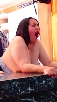 Stepfather Fucks His Stepdaughter in the Kitchen