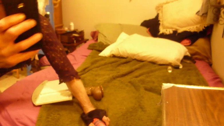 BriannaSlut: Ziua de joacă a travestitului sexy cu ulei