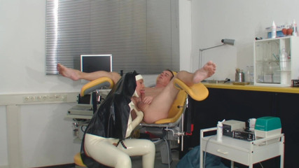 Rubber & Clinic Studio - 1ATOYS: A perverted anal exam