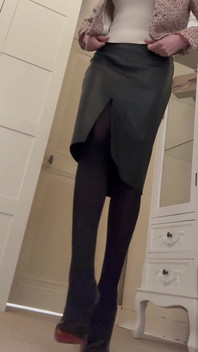 Green Dress Striptease