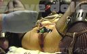 BDSM hentai-ch: 07 - BDSM urethrale training vaste clitoris vibrator &amp;amp; enorm spuiten met...