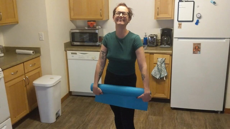 voyeurpervert: Autumn Bogel Yoga