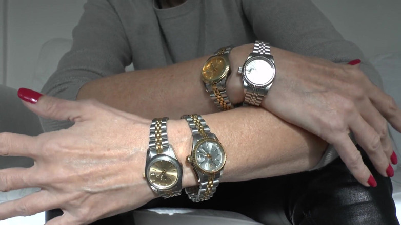 Lady Victoria Valente: I miei orologi di lusso ti fanno così eccitato, JOI,...