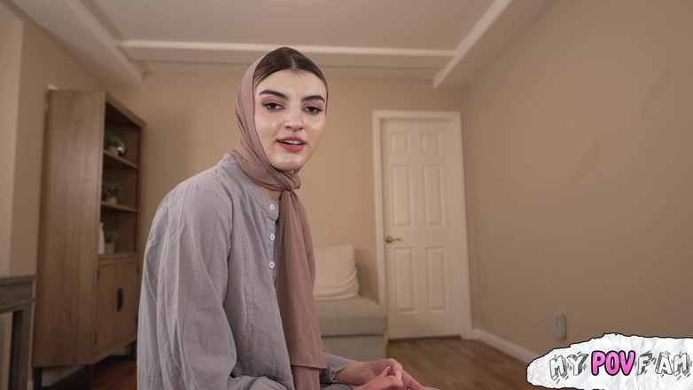 My POV Fam: Hijab Princess Learns How to Suck Dick