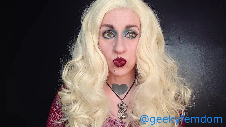 Geeky Femdom: Hocus pocus- xuất tinh sớm