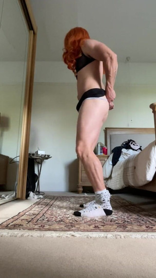 Danielles panty Den: Provando le mie mutandine preferite