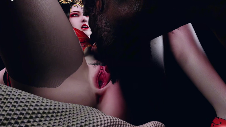Why fuck so hard: 3D hete cosplay rijpe milf gaat vreemd met grote zwarte...