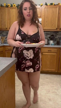 BBW Step Mom Makes You Breakfast and Cum - JOI - Kinky Katie