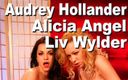 Edge Interactive Publishing: Novo Alicia Angel &amp;amp;audrey hollander &amp;amp;liv wylder lesbo ggg rosa cinta-caralho brinquedos...