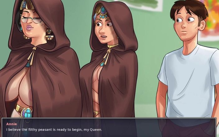 LewdArcade: Summertime Saga Cookie Jar - Bộ sưu tập cảnh sex annie...
