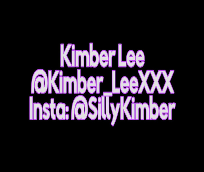 Kimber Lee: Kimber lee红渔网撸管指挥！
