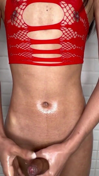 Ladyboy August Forgot to Wear Clothes but This Is Not a Dream.