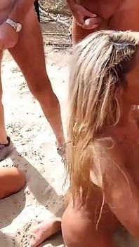 Public Nudist Beach Blowjobs
