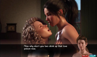 Dirty GamesXxX: खजाना Nadia: अश्लील तीन लोगों की चुदाई और चेहरे पर वीर्य निकालना ep.81