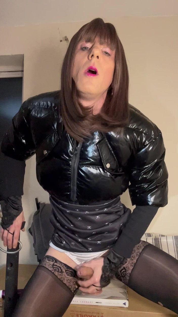 Jessica silk: Jess Menunggang Dildo