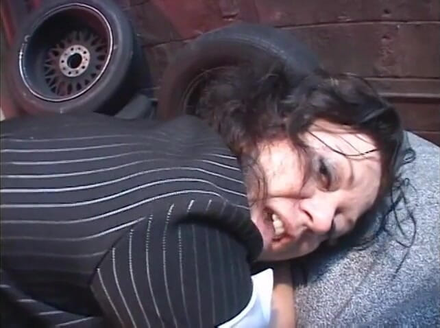Fuck me Hard: Fat ass Milf pussy pounded by black foursome in alley