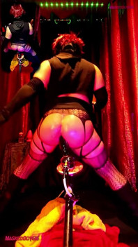 (halloween Cosplay) Femboy Lil Bitch Stark Riding the Demon-dildo While His Hole Tightens, Pushes and Bends It Hard 4