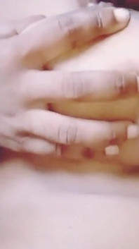 Lesbian Caught Fingering Herself