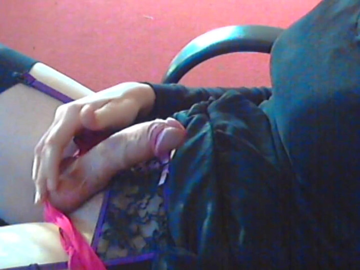 Chloe Sissy: Seksowna Transvestite Ten Wank