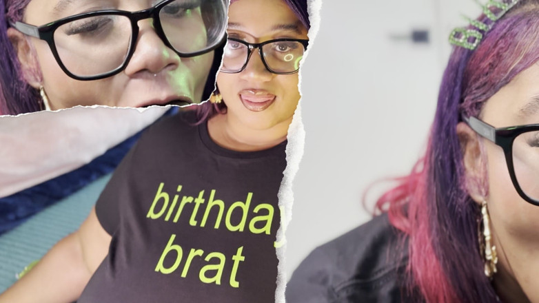 TeddyStrokez: Biggdebbiecakez XXX 生日 bash