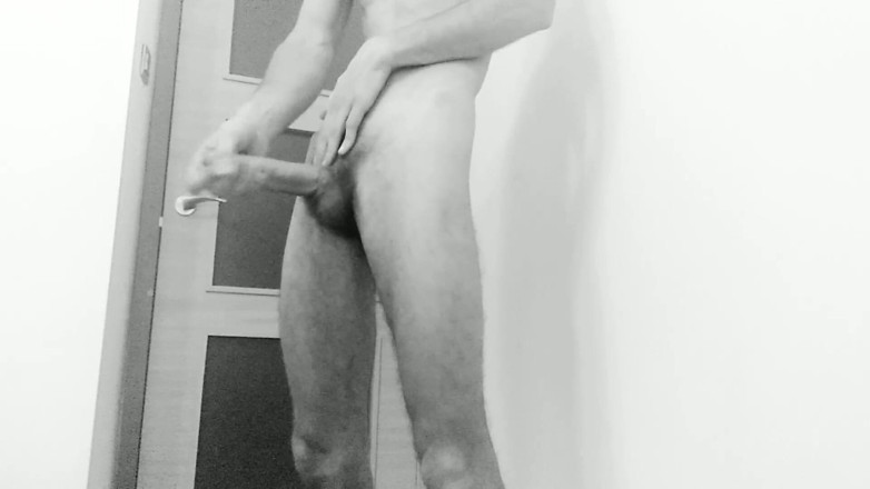 Elvissc: Masturbation of This Slim Handsome Boy with Big Cock in...