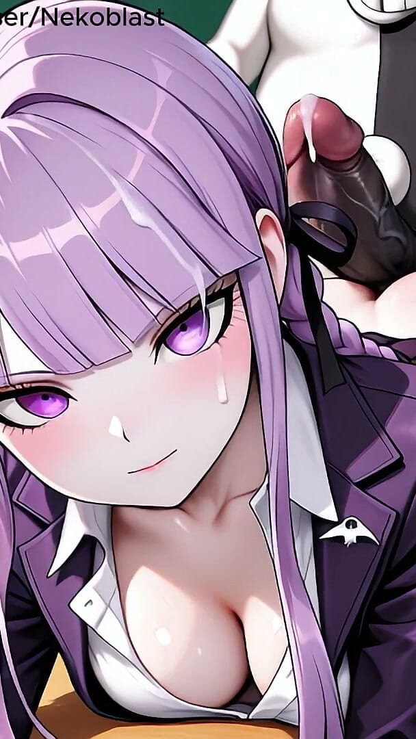 Nekoblastai: Danganronpa öğrenci üniformalı oyuncak ayı canavar grup seks ai