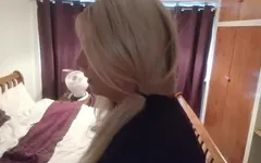 Sexy College Girl, with Something Extra!
