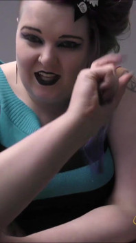 Caught you looking at my fishnets
