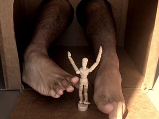 Manly foot: Calendarul Advent cu fetiș masculin cu picioare de la prietenul...