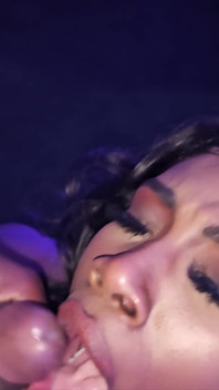 Vegas Night Blue Light Special Hardcore Ebony Couple