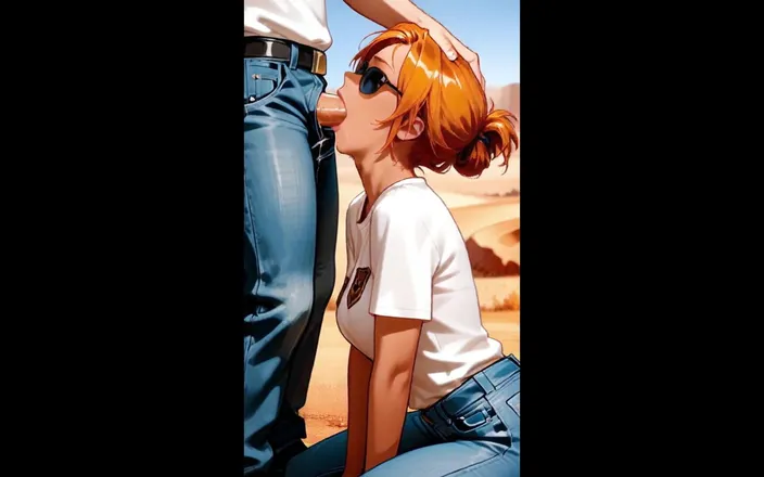 3D AI honeybee studio: Highway Patrol Deepthroat Blowjob and Elfen Double Penetration
