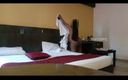 Luxmi Wife: Towel Drop Nude Show to Roomboy